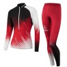 Löffler Damen Langlauf Rennanzug WorldCup 2022 schwarz-rot-weiss